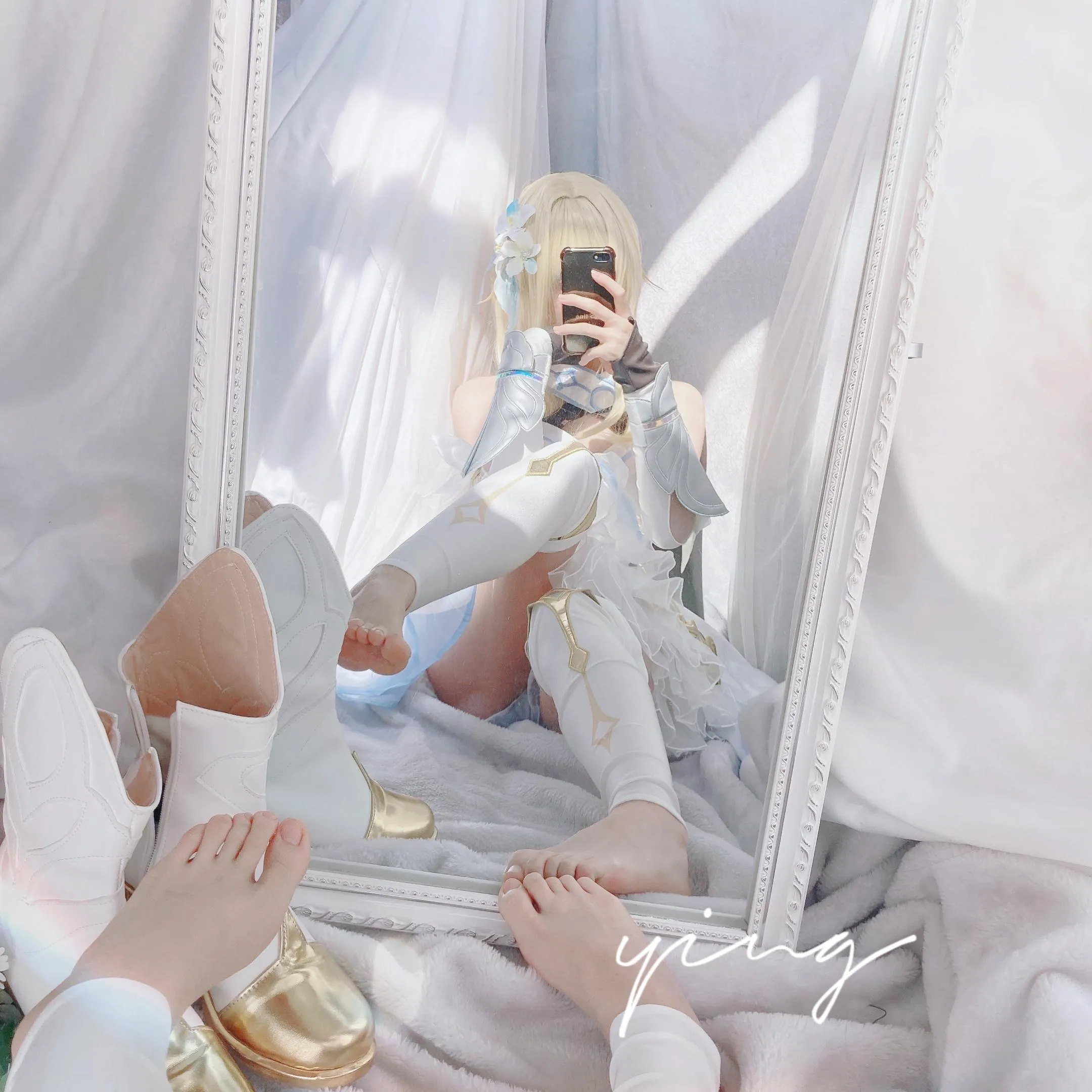 Seele麦麦 – NO.03 荧纯白物语 [145P]插图3